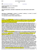 Midurethral Sling Complications
